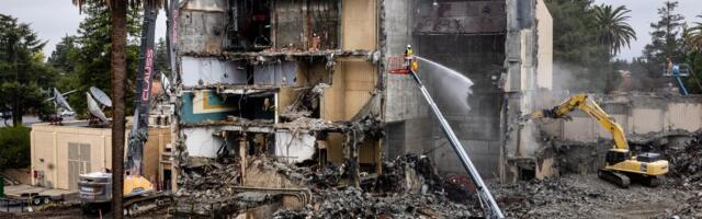 Cupertino: Iconic Flint Center undergoes demolition five years after closing