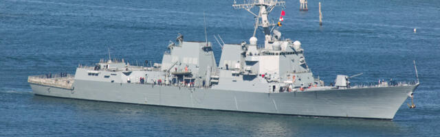 One Of The US Navy's Newest Missile Destroyers Is Sailing Ahead Of Commissioning