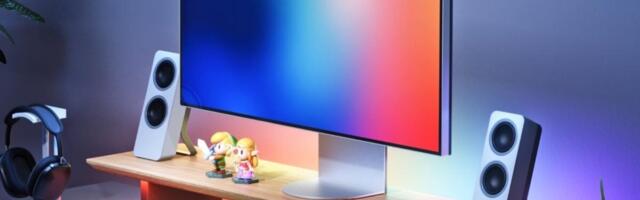 Nanoleaf’s New Monitor Stand Lets Your Display Fart Out Rainbows