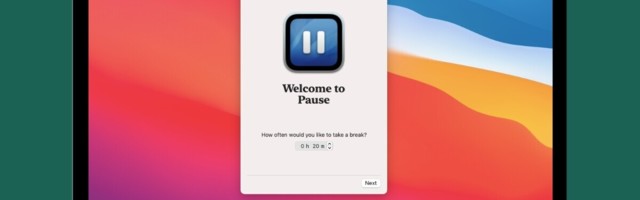 Remind yourself to take breaks at work with this free Mac app