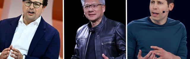 The debate over whether AI will create or take over jobs is heating up. Here's what AI leaders are saying.