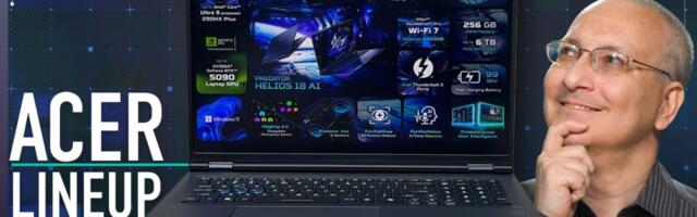 We tried 6 killer Acer laptops from Computex: Hyperlights, 18-inch beasts, and everything between!