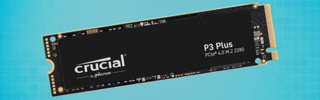Crucial P3 Plus 2TB SSD Only $74 at Amazon