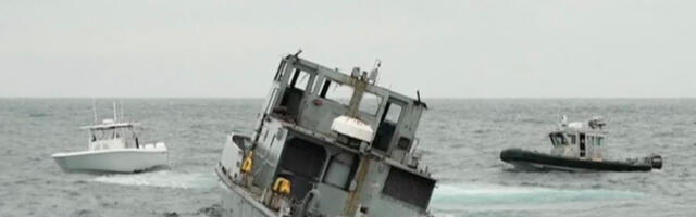 This Navy Torpedo Recovery Vessel Is South Carolina's Newest Ocean Reef