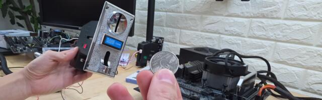 Gaming PC charges you quarters every time you want to power it on, restoring oldest form of microtransactions — $135 in tools and supplies, plus a lifetime supply of quarters to kick it old school