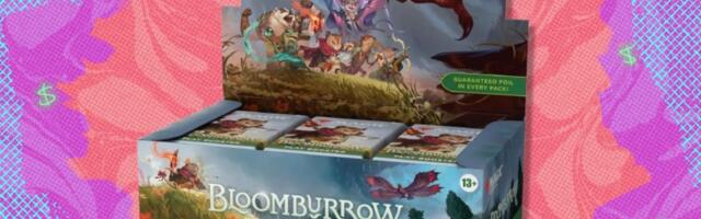 The Magic: The Gathering Bloomburrow Play Booster Box is over $60 off at Amazon