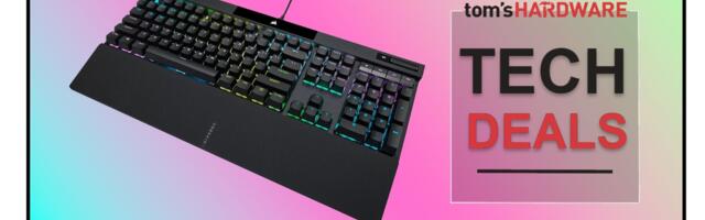 Save 50% on this Corsair mechanical gaming keyboard, thanks to Black Friday — just £89.99 with lightning-fast switches and plenty of customization