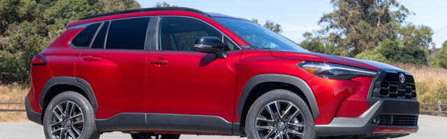 The 2026 Toyota Corolla Cross HV Hybrid XSE SUV