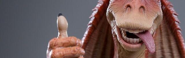Gaze Upon the Detachable, Magnetic Tongue of Hot Toys’ Jar Jar Binks
