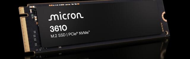 Micron announces 3610 SSD, the industry-first PCIe 5.0 QLC SSD available to OEMs — offers 4TB storage in a compact single-sided M.2 2230, offers 11,000 MB/s and 9,300 MB/s sequential read and write
