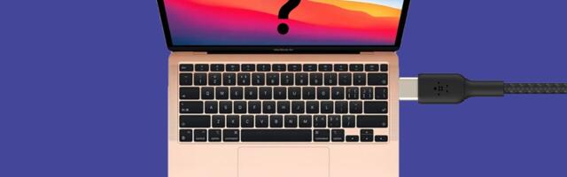 Does your USB-C cable transfer data AND power? Your OS should tell you