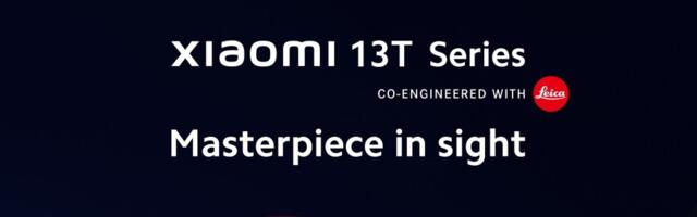 Xiaomi 13T lineup's launch date announced