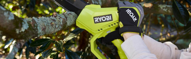 Yes, Ryobi Made A Mini Pruning Chainsaw With A 12V Internal Battery