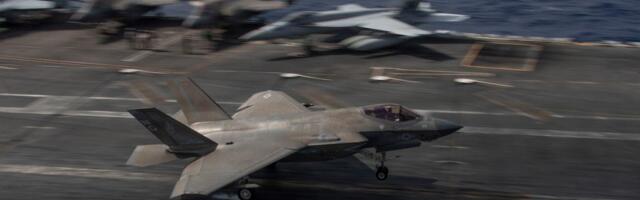 An F-35 stealth fighter shot down an Iranian drone flying toward a US Navy aircraft carrier