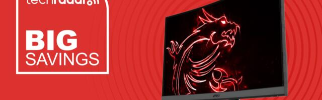 Game in style with almost 50% off this 31.5-inch MSI Curved Gaming Monitor
