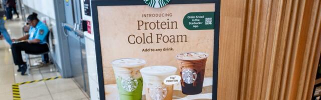 Starbucks' turnaround effort is making gains thanks to protein