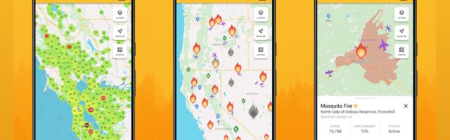 This free app lets you track the Los Angeles wildfires with real-time updates