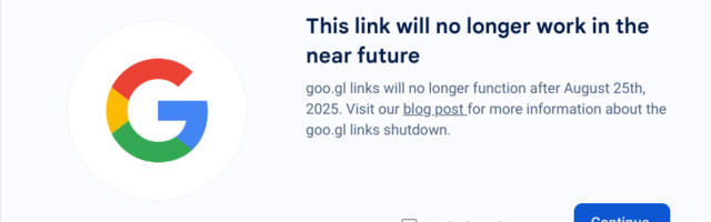 Some goo.gl URLs will live to fight another day