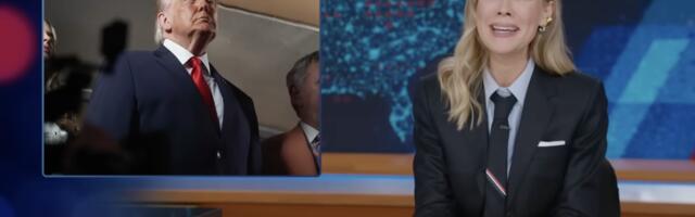 Daily Shows Desi Lydic roasts Trumps reaction to getting booed at NBA final