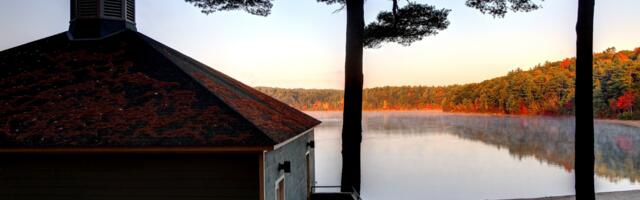 Thought of the day, from Henry David Thoreau’s Walden: “The mass of men lead lives of quiet desperation” — his warning, drawn from two years beside a pond and published in 1854, against a life lived half-asleep