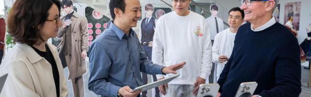 Tim Cook Visits China Ahead of New Apple Store Opening in Shanghai