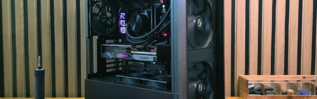 Hands-on with Lian Li's Lancool 217 PC case: High airflow, wood accents, no RGB