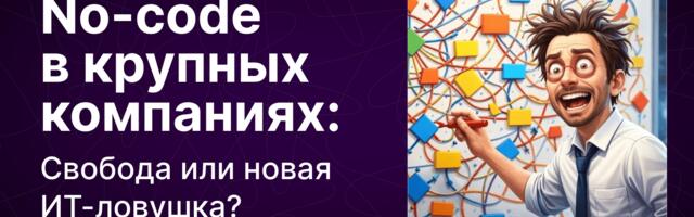 No-code в крупных компаниях: Свобода или новая ИТ-ловушка?