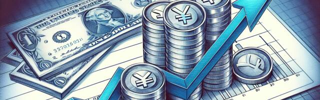 Japanese yen hits 12-week high against US dollar