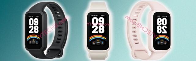 Xiaomi Smart Band 9 Active leaks in renders