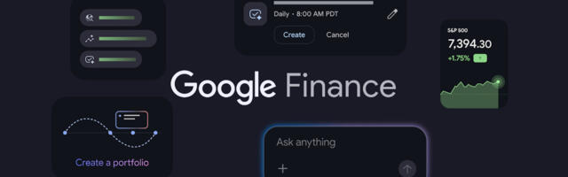 Google Finance is now available as a standalone Android app
