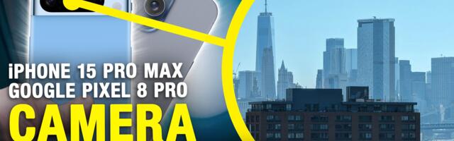 Camera Comparison: iPhone 15 Pro Max vs. Pixel 8 Pro