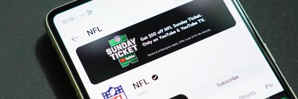 YouTube Has Lots of Sunday Ticket Improvements This Football Season