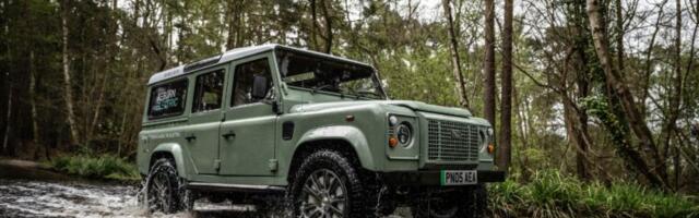 This EV builder has given a Land Rover Defender four electric hub motors