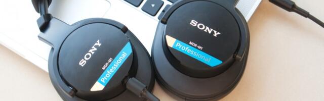 Sony MDR-M1 Studio Headphones review