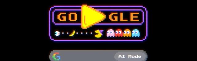 Google celebrates Pac-Man's 45th anniversary with a Halloween Doodle Google celebrates Pac-Man's 45th anniversary with a Halloween Doodle