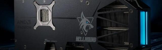 Defective RX 9070 XT card with pitted silicon GPU surface runs extremely hot — report indicates it's unclear if this was an isolated incident