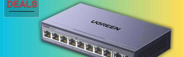 Record-low price on this 10-port PoE+ switch with gigabit speeds and up to 60W of power, save 24% — $38 for Ugreen switch that unlocks an extra eight power-delivery ports for cameras and Wi-Fi extenders