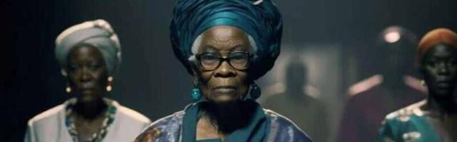 Nigerian artist uses AI to re-imagine life for the elderly to show the bright side of old age
