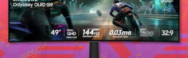 The Samsung Odyssey OLED G9 curved gaming monitor has never been cheaper — save $500 at Amazon