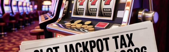 Slot jackpot tax increase to go into effect in time for 2026 taxes