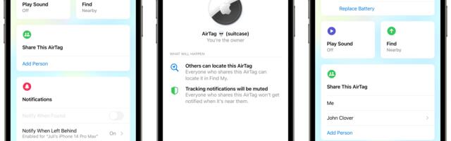 iOS 17 Lets You Share AirTags With Others