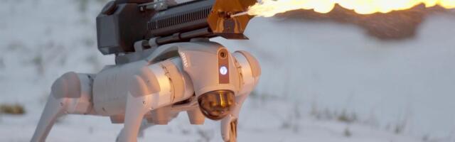 You can buy a flame-throwing robot dog for under $10,000
