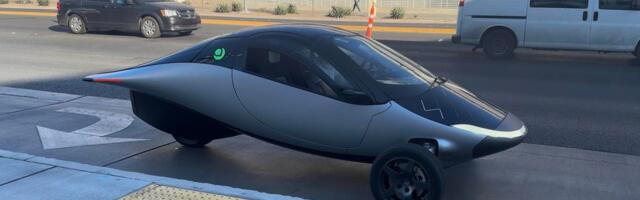 My First Ride in a Solar-Powered EV That Ditches the Plug