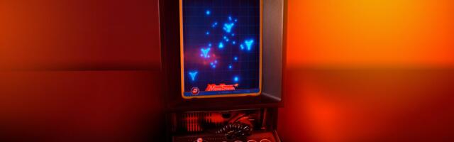 Iconic 80s Vectrex console reimagined for the modern day with OLED display, microSD, and wireless controllers — half-size Vectrex Mini could cost as little as $99 for early birds