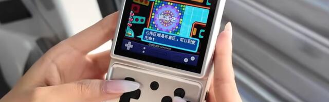 Anbernic’s new handheld is a pocket-friendly Android device with a swiveling screen