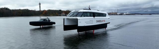 Candela raises €24.5m to solve sea commute with 'flying' boats