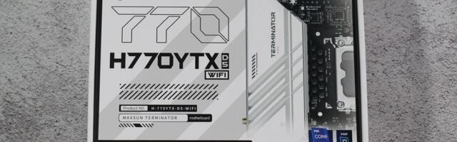 Maxsun Terminator H770 YTX D5 Wi-Fi review: A dream for cable management