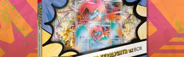 The Pokémon TCG Ascended Heroes Mega Feraligatr ex Box is nearly $10 off right now at Amazon