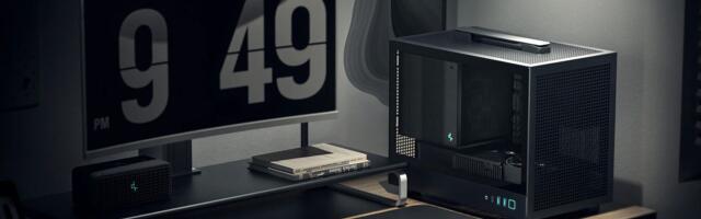 DeepCool latest Mini-ITX case sports a carrying handle and lots of mesh