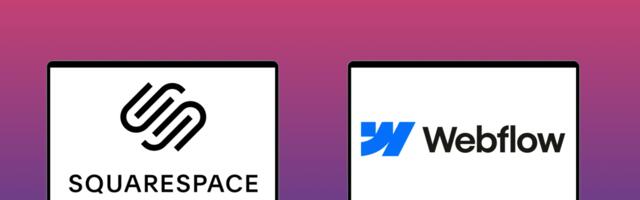 Squarespace vs Webflow